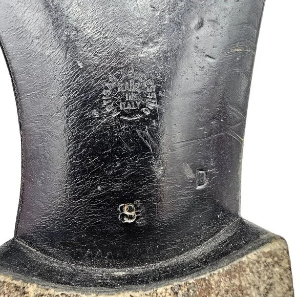 Italian Artioli Mens size 9 Smokey Brown Grey Leather Dress Shoes Luxury Oxfords - Picture 13 of 13